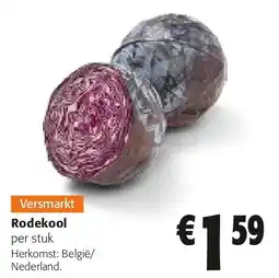 Colruyt Rodekool per stuk aanbieding