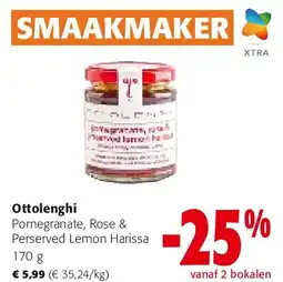 Colruyt Ottolenghi Pomegranate, Rose & Perserved Lemon Harissa 170 g aanbieding