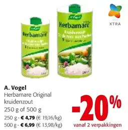 Colruyt A. Vogel 250 g aanbieding