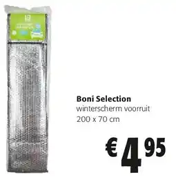 Colruyt Boni Selection winterscherm voorruit 200 x 70 cm aanbieding