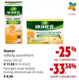 Colruyt Humer Hoest 170 ml aanbieding