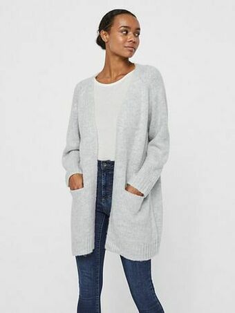 Berca Shoes Vero Moda Trui Vero Moda Lange Trui Noma - Grijs aanbieding