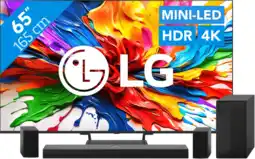 Coolblue LG 65 QNED93 EVO 4K (2025) + LG DS70TR aanbieding