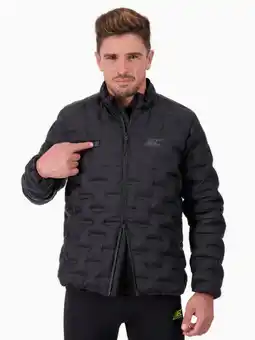 Decathlon DRISS Waterdichte Warme Donsjas Zwart aanbieding
