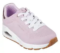 Decathlon SKECHERS Kinderen UNO GEN1 SHIMMER AWAY Sneakers Pink aanbieding
