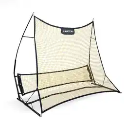 Decathlon 2in1 Voetbal Rebounder - Kickback - Voetbal Bouncer - Incl. Draagtas - 183x130cm aanbieding