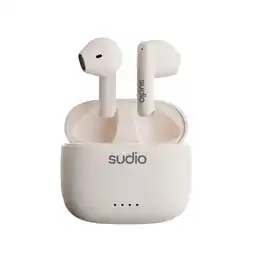 Decathlon Hoofdtelefoon SUDIO A1 True Wireless Open-Ear Wit aanbieding