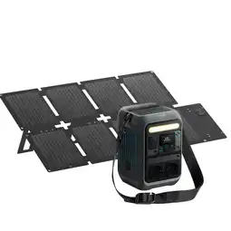 Decathlon Kit Powerstation Anker SOLIX C300X AC met zonnepaneel 60 W aanbieding
