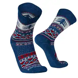 Decathlon Thermische alpaca- en merinowol kerstsokken voor mannen en vrouwen aanbieding