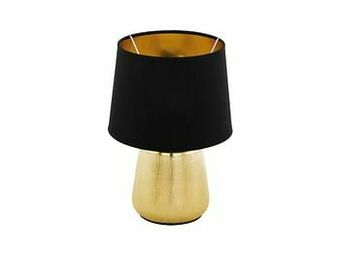 Deba Meubelen Tafellamp MANALBA 1 - Zwart/goud Multicolor aanbieding