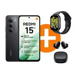 Electro Depot Redmi 15 5G smartphone 256 GB + Buds 6 + Watch 5 Active aanbieding