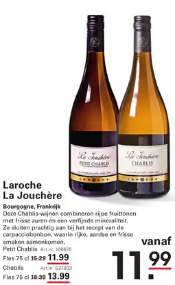 Sligro Laroche La Touchere aanbieding