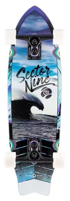 Decathlon Compleet Longboard Wavepark Carver Shadow aanbieding