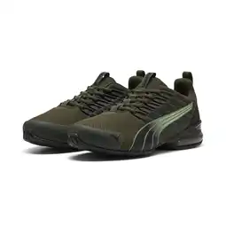Decathlon Voltaic Evo sneaker PUMA Dark Olive Black Green aanbieding