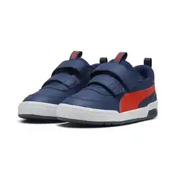 Decathlon Multiflex 2 sneakers voor kinderen PUMA Persian Blue Fierce Red aanbieding