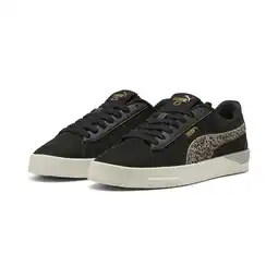 Decathlon Jada Classic Animal Flair sneakers voor dames PUMA Black Gold Team Regal Red aanbieding