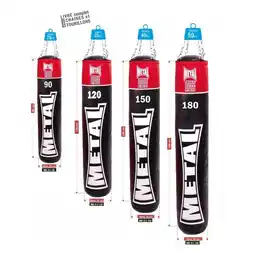 Decathlon Lege P.U. bokszak METAL BOXE aanbieding