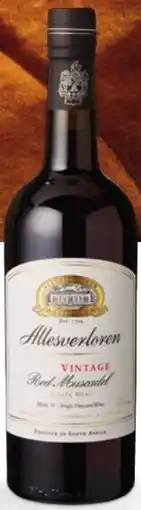 Sligro Allesverloren Red Muscadel aanbieding