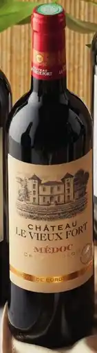 Sligro Château Le Vieux Fort Médoc Cru Bourgeois aanbieding