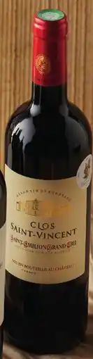 Sligro Clos Saint-Vincent Saint-Émilion Grand Cru aanbieding