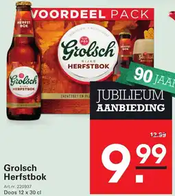 Sligro Grolsch Herfstbok aanbieding