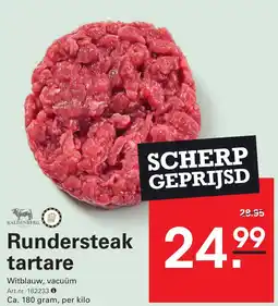 Sligro Rundersteak tartare aanbieding