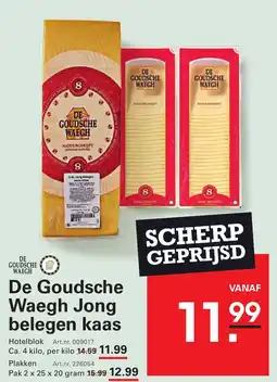 Sligro De Goudsche Waegh Jong belegen kaas aanbieding