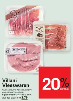 Sligro Villani Vleeswaren aanbieding