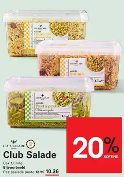 Sligro Club Salade aanbieding
