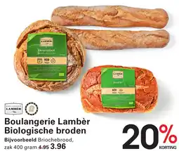 Sligro Boulangerie Lambèr Biologische broden aanbieding
