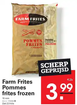 Sligro Farm Frites Pommes frites frozen aanbieding