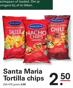 Sligro Santa Maria Tortilla chips aanbieding