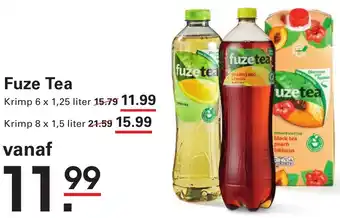 Sligro Fuze Tea aanbieding
