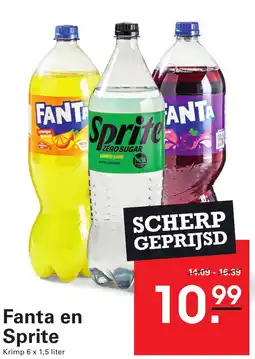 Sligro Fanta en Sprite aanbieding