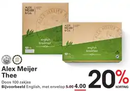 Sligro Alex Meijer Thee aanbieding