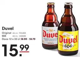 Sligro Duvel aanbieding