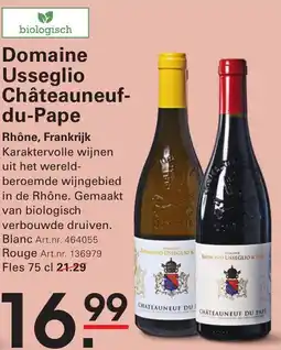 Sligro Domaine Usseglio Châteauneuf-du-Pape aanbieding