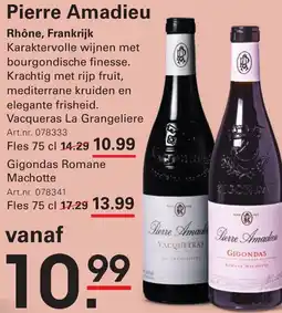 Sligro Pierre Amadieu aanbieding