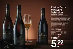 Sligro Kleine Zalze Vineyard Selection aanbieding