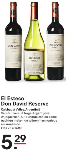 Sligro El Esteco Don David Reserve aanbieding
