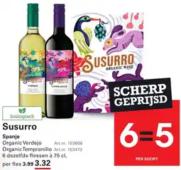 Sligro Susurro aanbieding