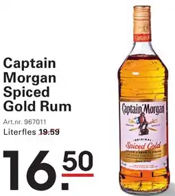 Sligro Captain Morgan Spiced Gold Rum aanbieding