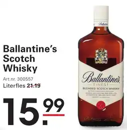 Sligro Ballantine's Scotch Whisky aanbieding