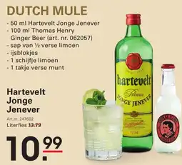 Sligro Hartevelt Jonge Jenever aanbieding