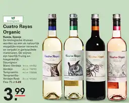 Sligro Cuatro Rayas Organic aanbieding