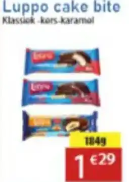 Tanger Markt Luppo cake bite aanbieding