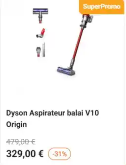 Krëfel Dyson Aspirateur balai V10 Origin aanbieding
