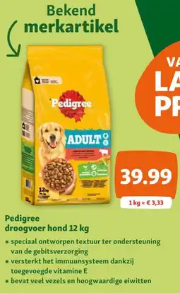 Maxi Zoo Pedigree droogvoer hond aanbieding