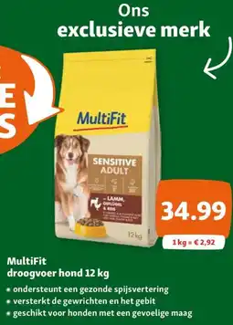 Maxi Zoo MultiFit droogvoer hond aanbieding