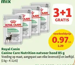 Maxi Zoo Royal Canin Canine Care Nutrition natvoer hond aanbieding